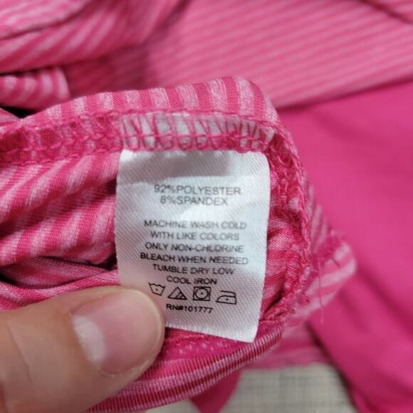 Soybu Striped Ruched Athletic Tennis Skirt Small - Picture 6 of 6
